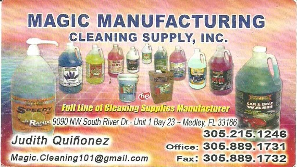 Magic Manufacturing Cleaning Supply, Inc